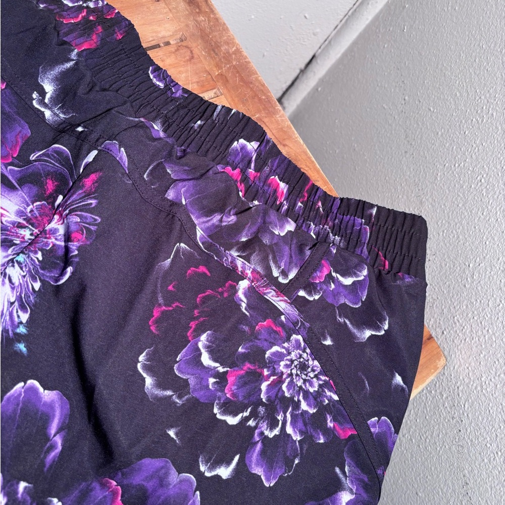 Avia Floral Athletic Running Shorts - Picture 8 of 12